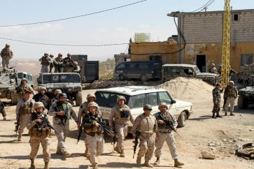 soldats libanais, Aarsal, recherche de terroristes