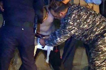 arrestation d'un terroriste, enfant kamikaze