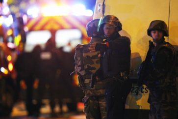 La police fançaise, attaque au Bataclan