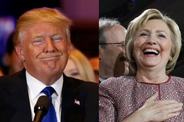 Hillary Clinton et Donald Trump