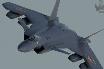 Avion furtif chinois