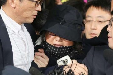 La présidente de la Corée du Sud