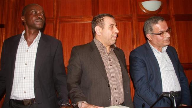 Les deux avocats iraniens accompagnés de leur chauffeur kényan