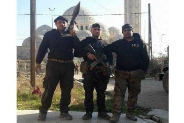 La grande mosquée de Mossoul