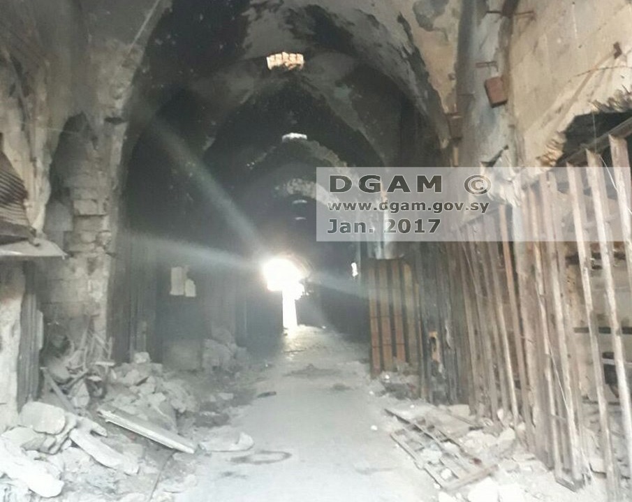 Le vieux souk al-Saqtiyyeh à Alep