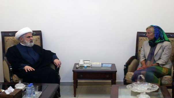 Cheikh Kassem et Sigrid Kaag