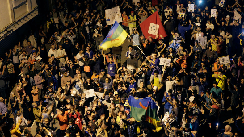 manifestation à Houceima