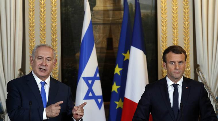 Netanyahu et Macron