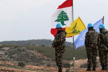 Des membres de la Force intérimaire des Nations Unies au Sud Liban