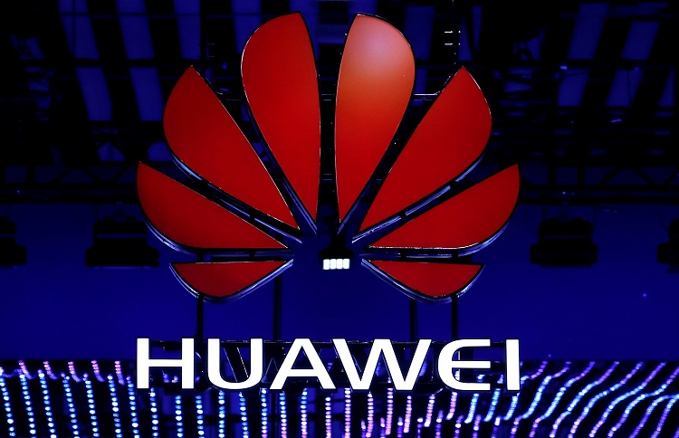 Logo du géant chinoi des télécommunications Huawei