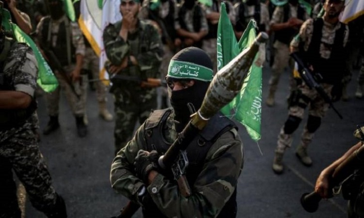 Des combattants des brigades AlQassam
