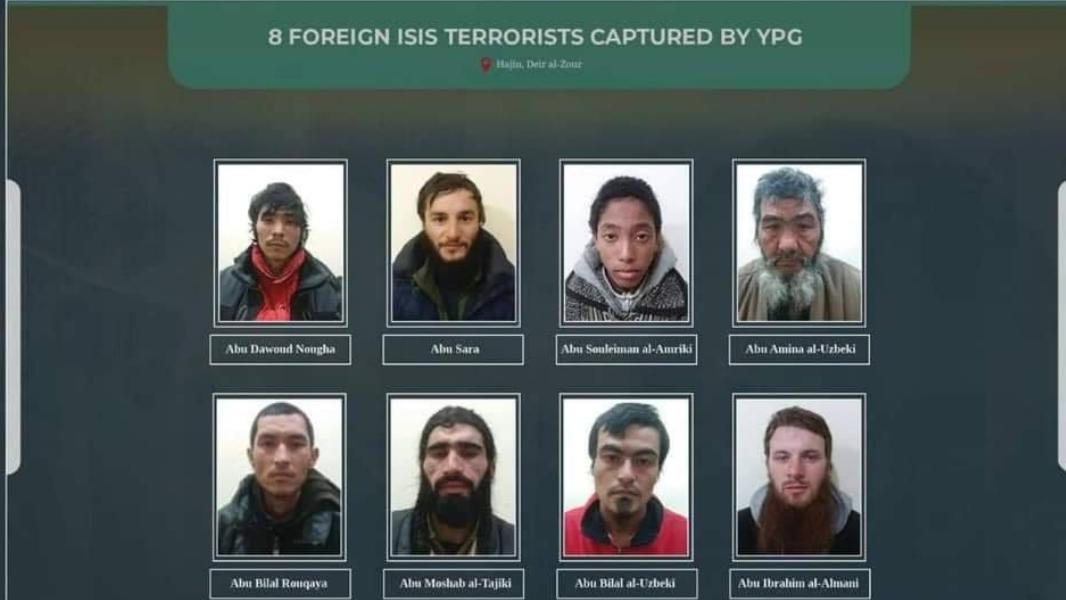 Les miliciens de Daech qui se sont rendus aux FDS