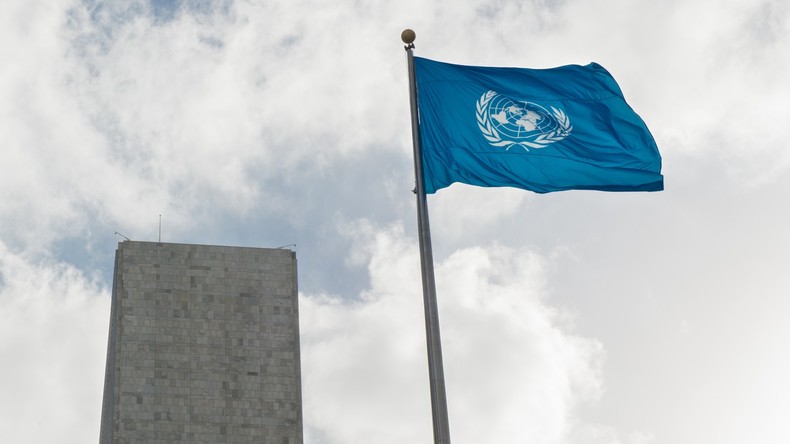 Le drapeau de l'ONU