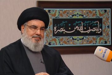 Le secrétaire général du Hezbollah, Sayed Hassan Nasrallah