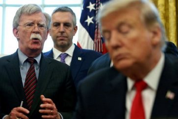 John Bolton et Donald Trump