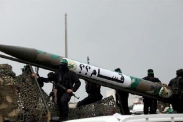 Roquette palestinienne de type Qassam (Archives)