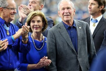 L'ancien président US George W. Bush