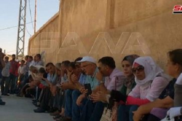 Sit-in des employés de la Société d'électricité pour protester contre leur expulsion