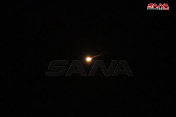 La majorité des missiles israéliens ont été interceptés dans le ciel de Damas