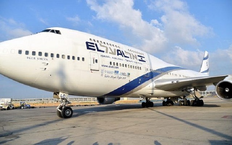 Un avion de la compagnie israélienne El Al