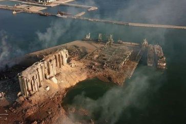 Enorme explosion au port de Beyrouth  le 4 aout 2020