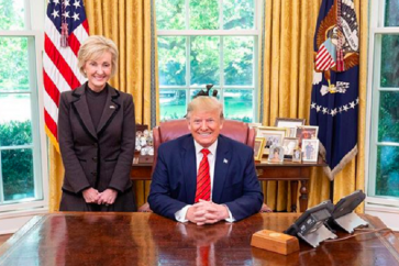 Lana Marks et Donald Trump