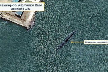 Pyongyang a fait savoir en octobre dernier qu’il avait testé avec succès un nouveau missile balistique lancé par sous-marin