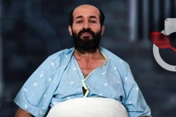 Le gréviste palestinien Maher al-Akhras