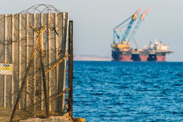 Installation gazière en Méditerranée (Archives)