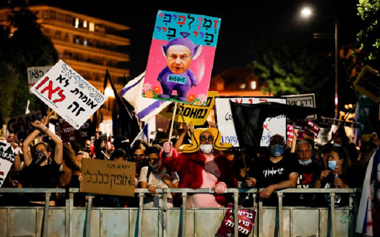 Manifestations anti-Netanyahu