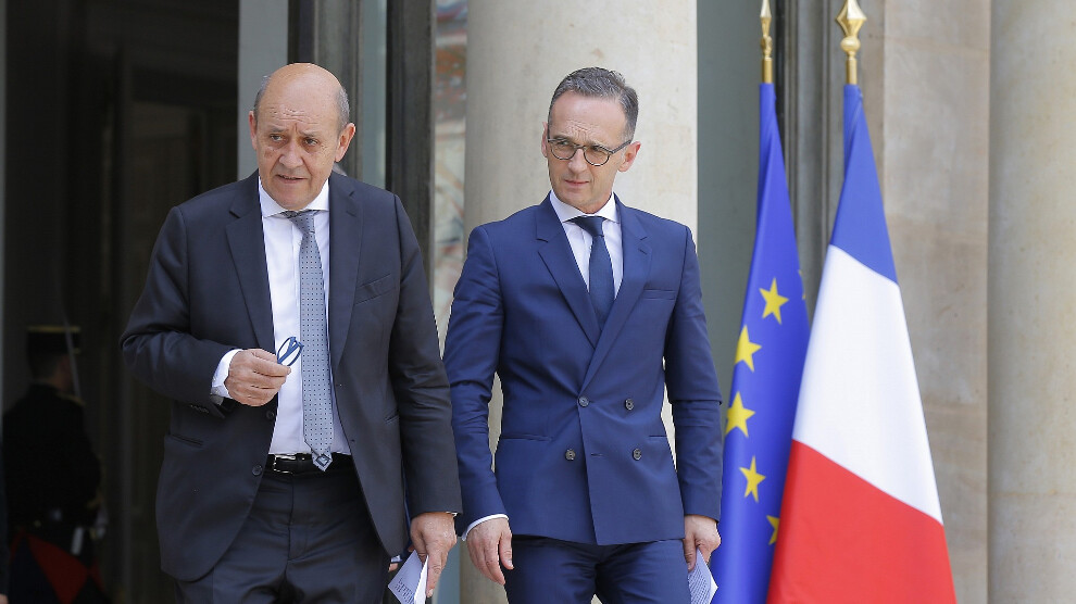 Le Drian et Maas