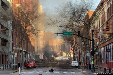 Nashville après l’explosion.