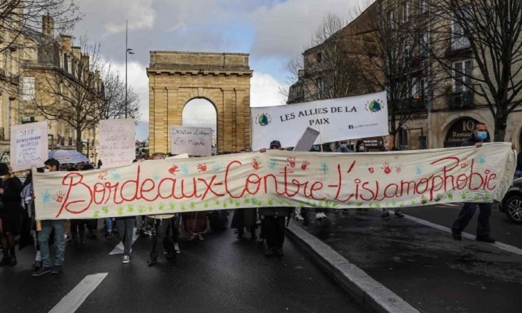 Manifestation contre l'islamophobie