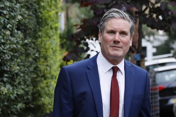 Le chef du parti travailliste Keir Starmer