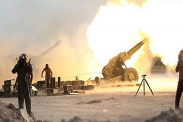 Des combattants du Hachd Chaabi