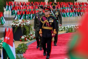 Le roi jordanien Abdallah II