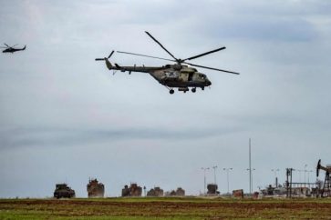Des hélicoptères russes