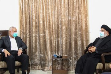 MM.Haniyeh et Nasrallah