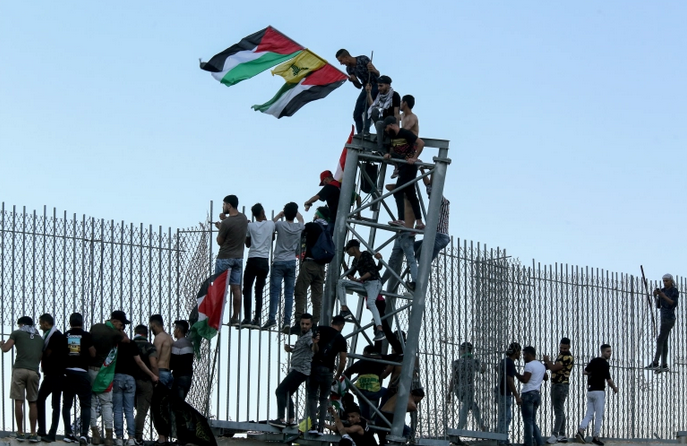 jeunes_frontiere_liban_palestine