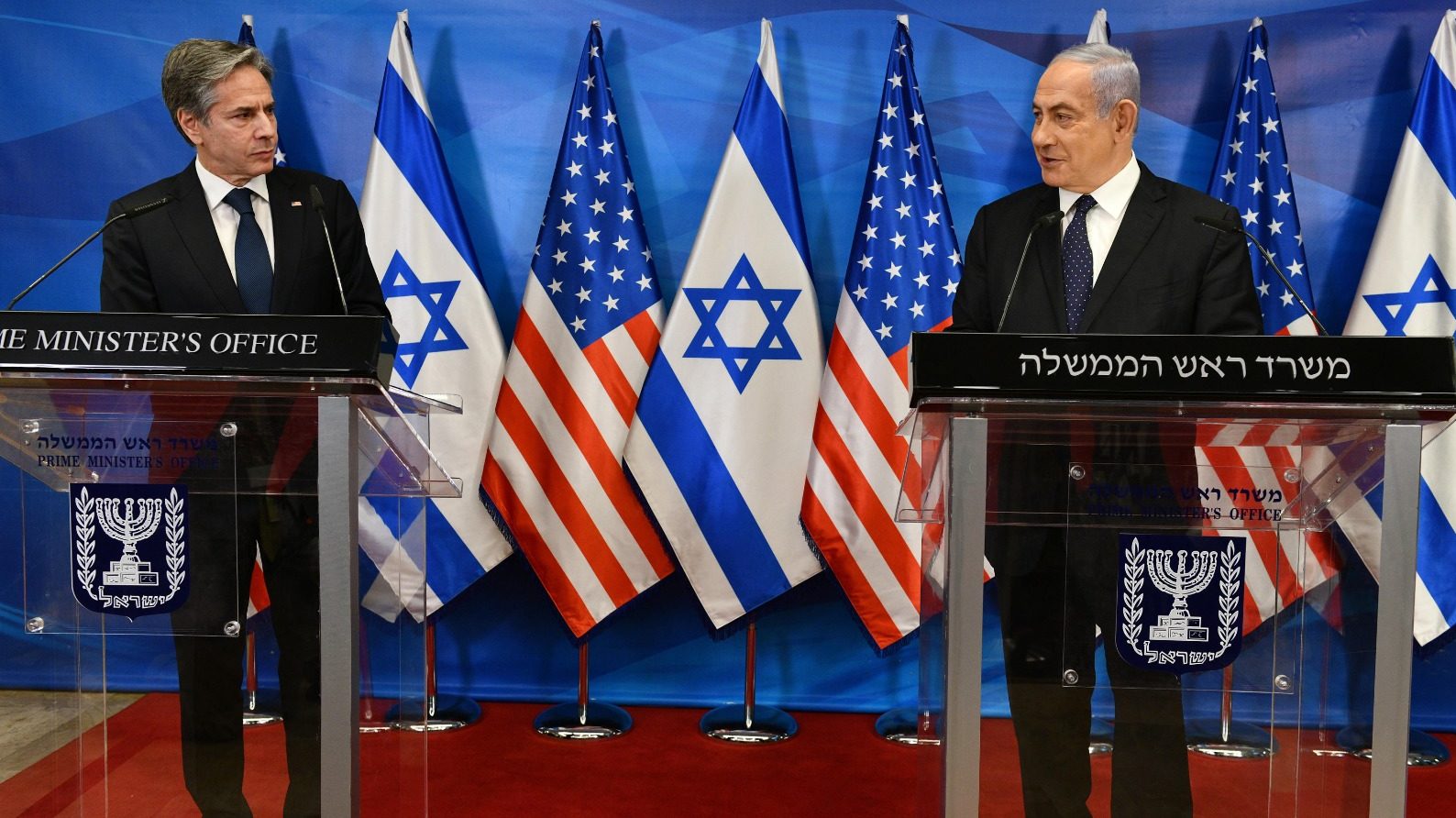 Blinken et Netanyahu