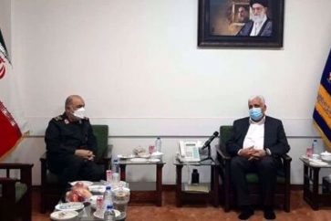 Le général Salami et M.Fayyad