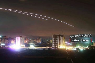 Raid israélien contre la Syrie (Archives)