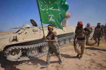 Des combattants du Hachd Chaabi