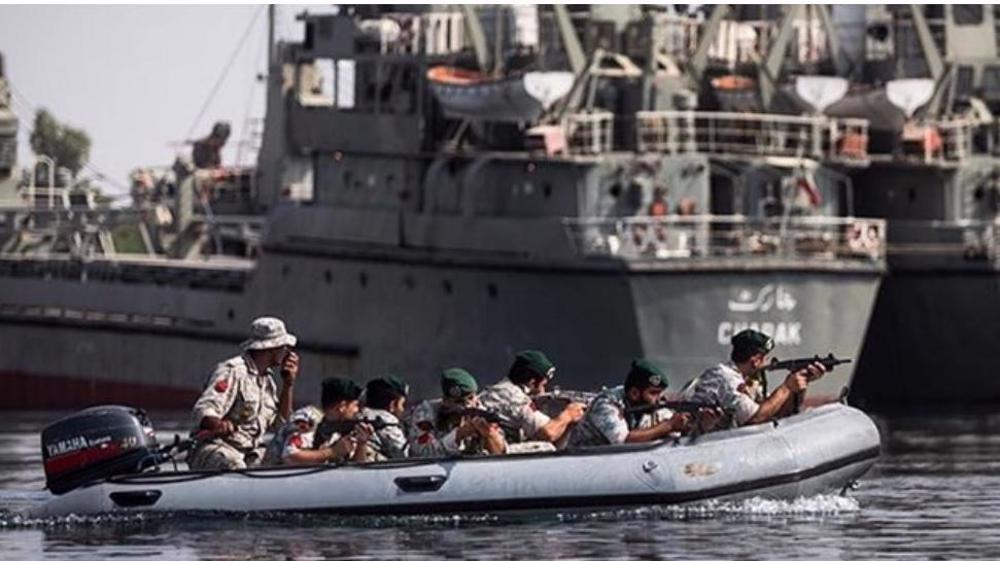 Des fusiliers marins iraniens