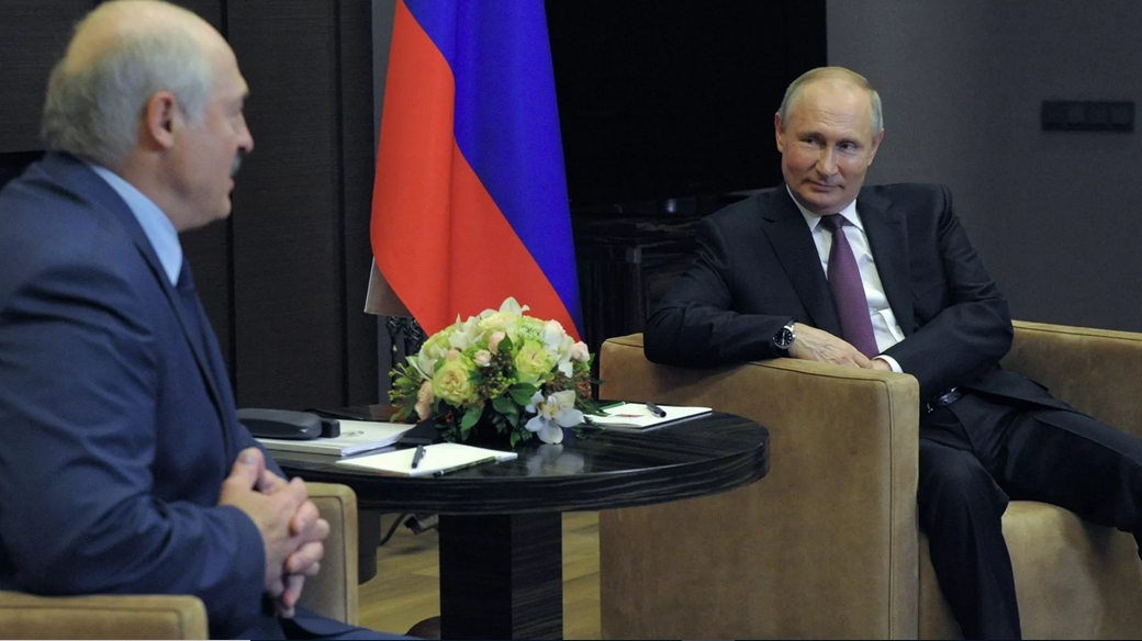 Poutine et Loukachenko