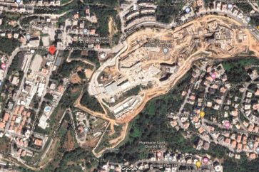 Détails sur la nouvelle base américaine au Liban. ©Al-Akhbar