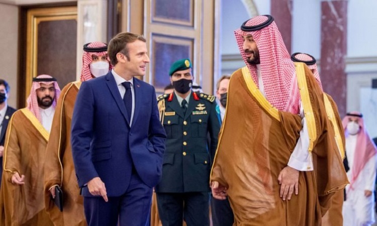 Macron et MBS
