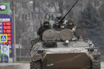 Des militaires russes