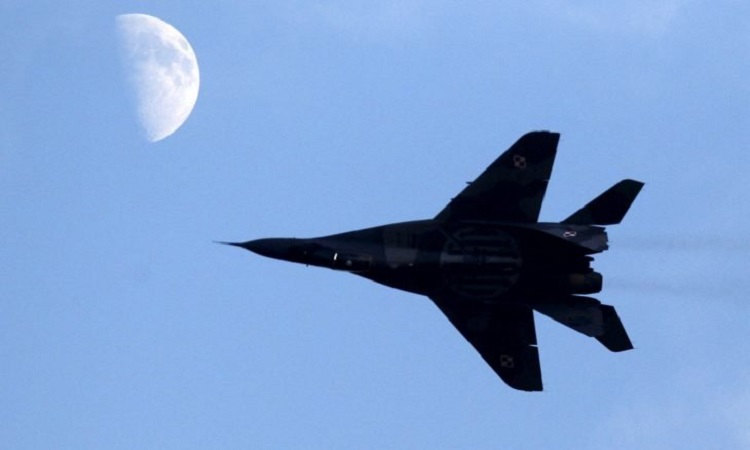 Un avion de type Mig-29