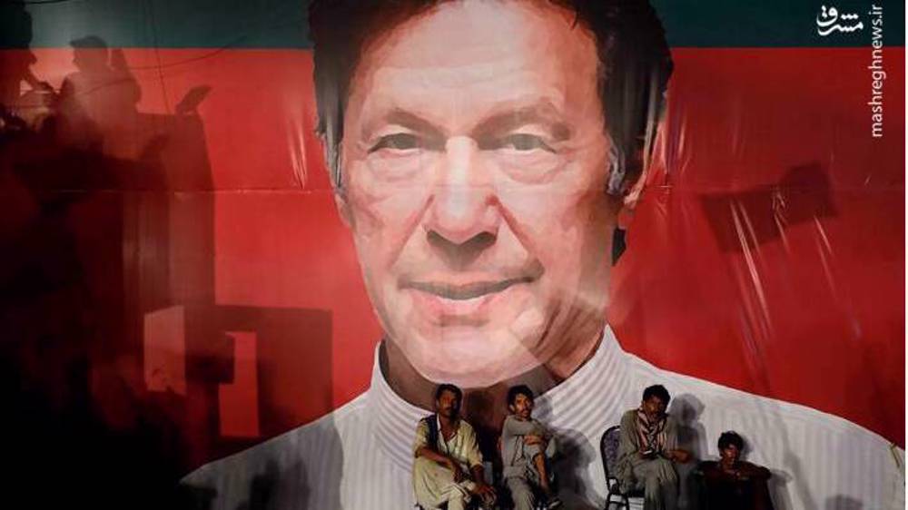Un portrait d'Imran Khan